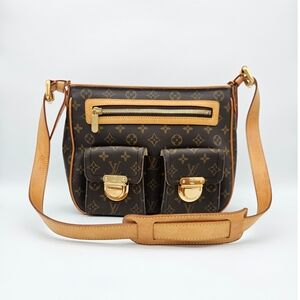 Authentic Louis Vuitton Hudson GM Vintage #4315M